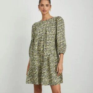 Rails Louise Chrysanthemum Dress Size M Floral Tiered Cottage Boho